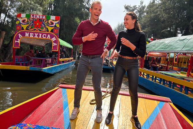 Xochimilco BOAT LIGHT PARTY WITH 1 DRINK AND 4 TAQUITOES + 18 - Key points at a glance
