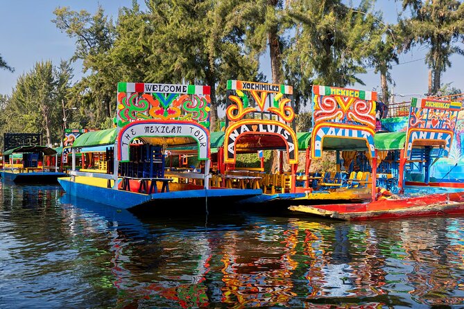 Xochimilco, Casa de Frida Kahlo, Coyoacán and UNAM - Cibeles Fountain in Colonia Roma