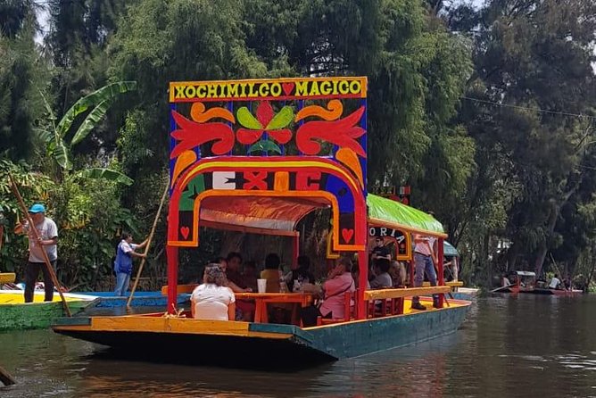 Xochimilco, Coyoacan, Aztec Stadium & UNAM - Xochimilco by trajinera