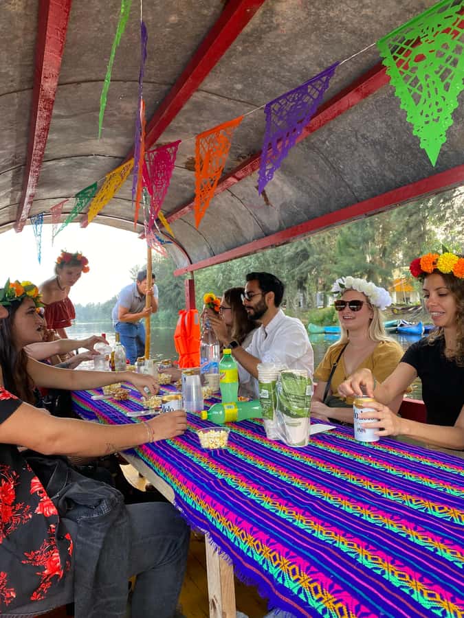 Xochimilco: Food and Trajinera Ride with Local Women - Meeting San Bernardino de Siena Cathedral