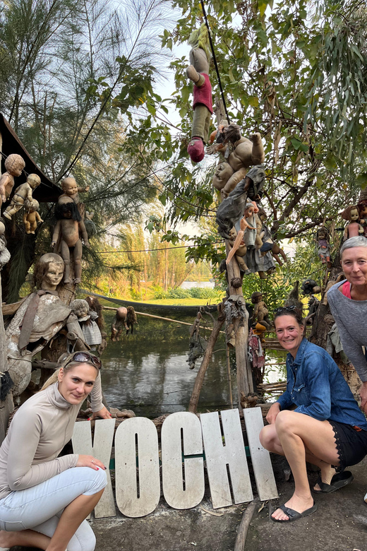 Xochimilco : Island of the dolls, tequila and mezcal CDMX - Arriving at Isla de las Muñecas