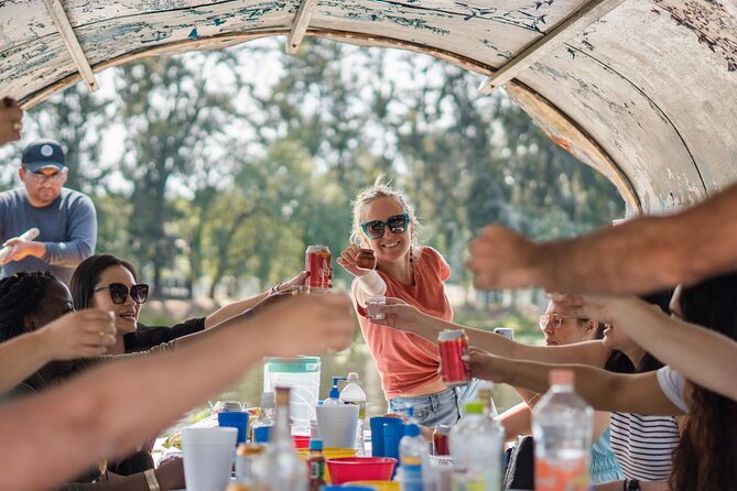 Xochimilco Magic: Culture, Canals & Mezcal, 3hr boat adventure! - Mezcal, tequila, and the floating party mood